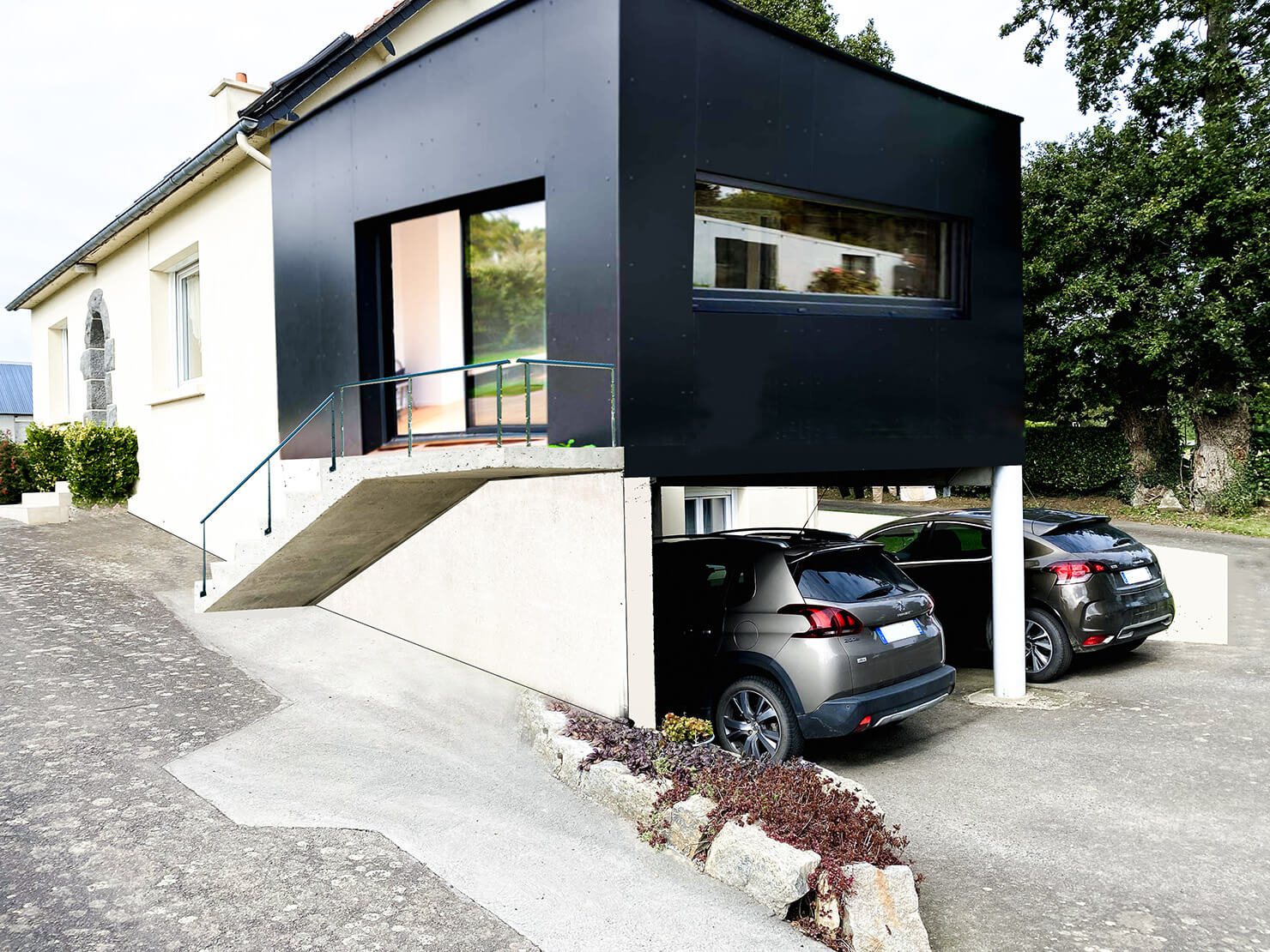 Plan-rendu_menuiserie_maison-agencement_extension_BLR-Agencement