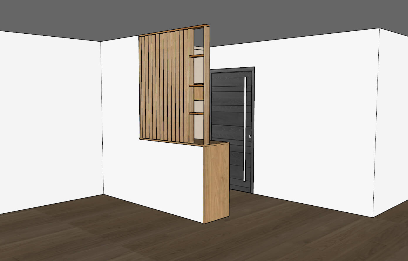 Rendu 02_plan_entrée-verrière-tasseau-bois_BLR-Agencement