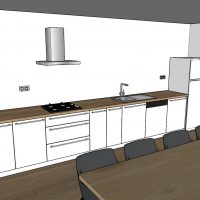 Rendu plan 2D 3D_cuisine 01_agencement-intérieur_conception_trégueux_BLR Agencement